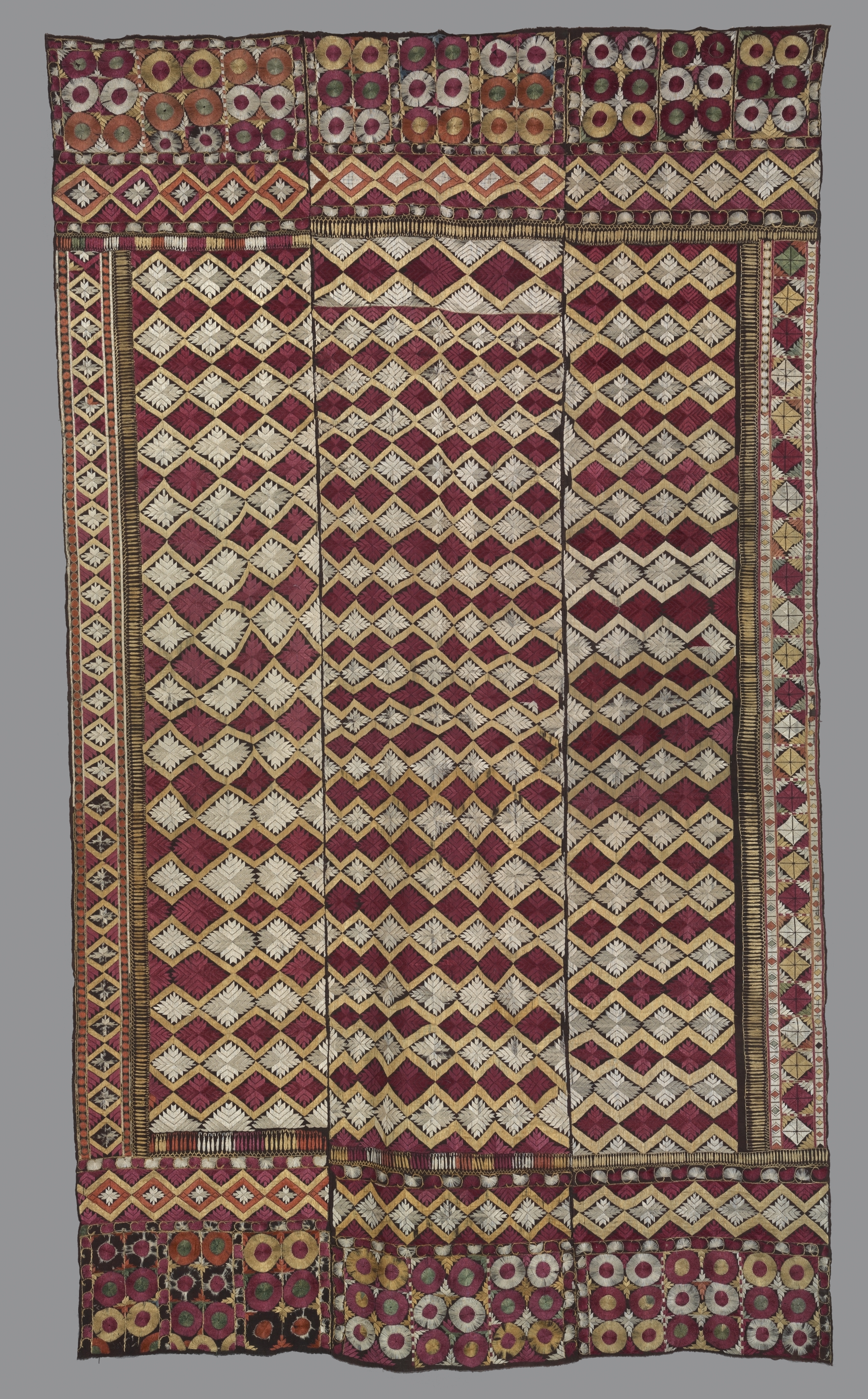 Hanging (Phulkari work), The Cleveland Museum of Art