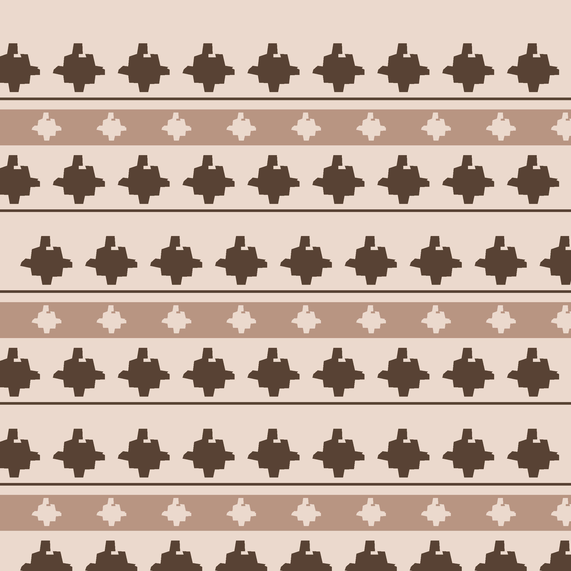 Stepped-Cross Stripe