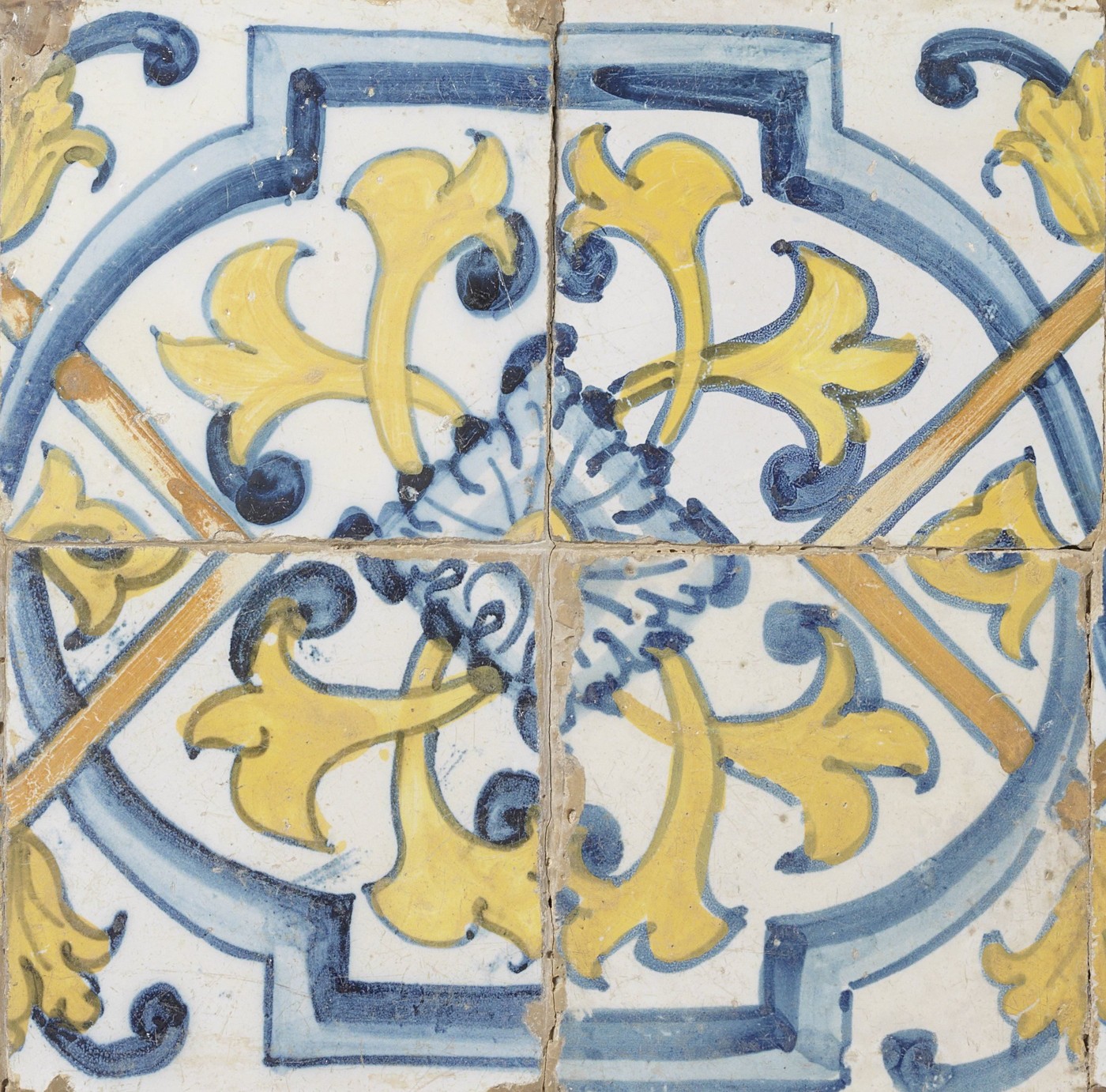 The four-tile repeat