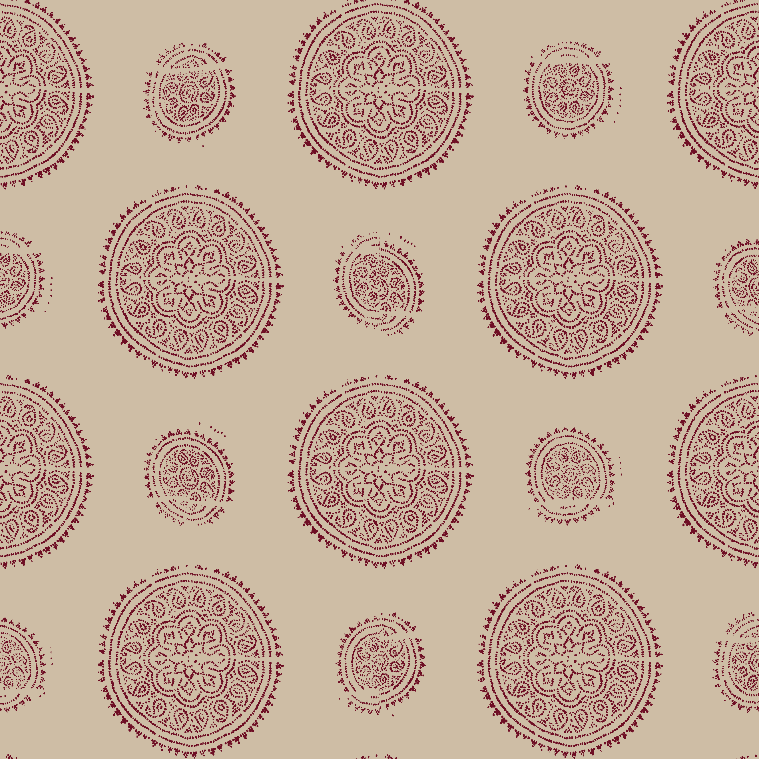 Medallion and Roundel All-over
